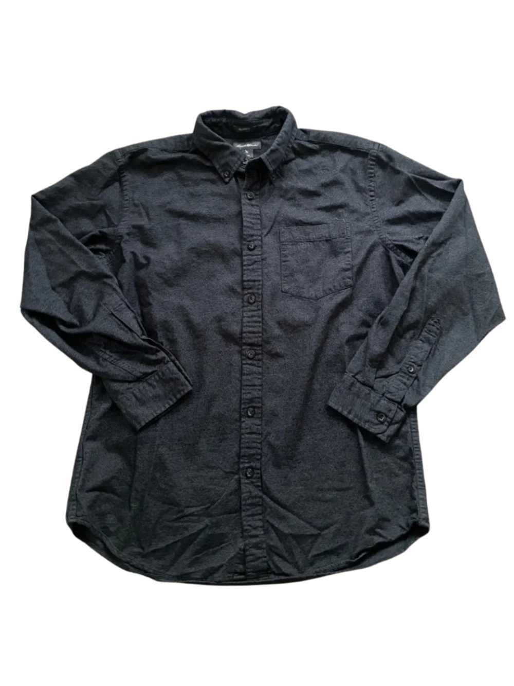 Eddie Bauer M Men's Black Button-Down Shirt